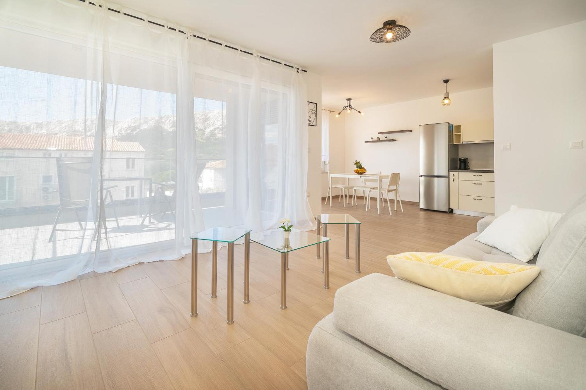 Poolside Apartments Anabella Baška Eksteriør billede