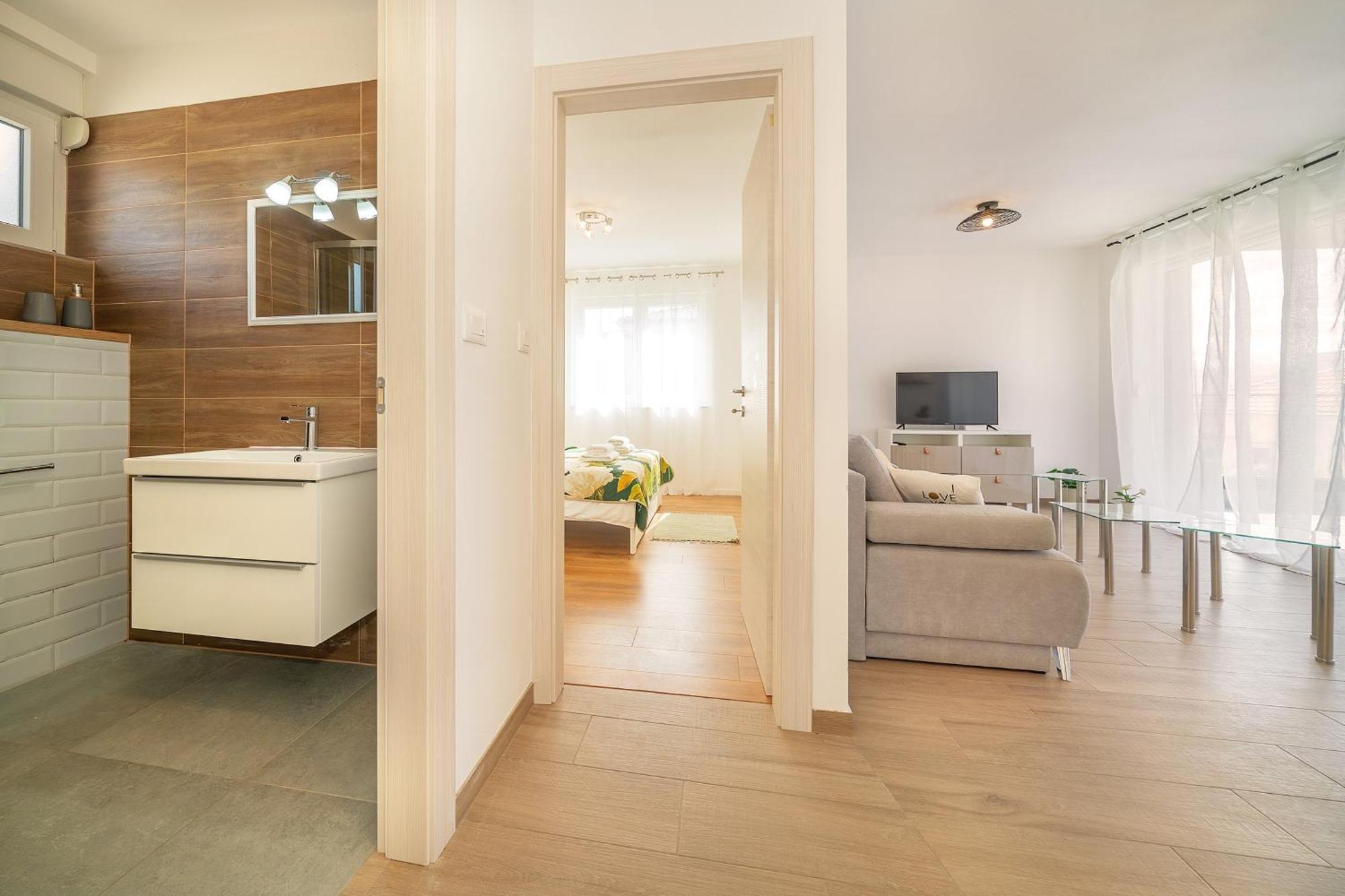 Poolside Apartments Anabella Baška Eksteriør billede