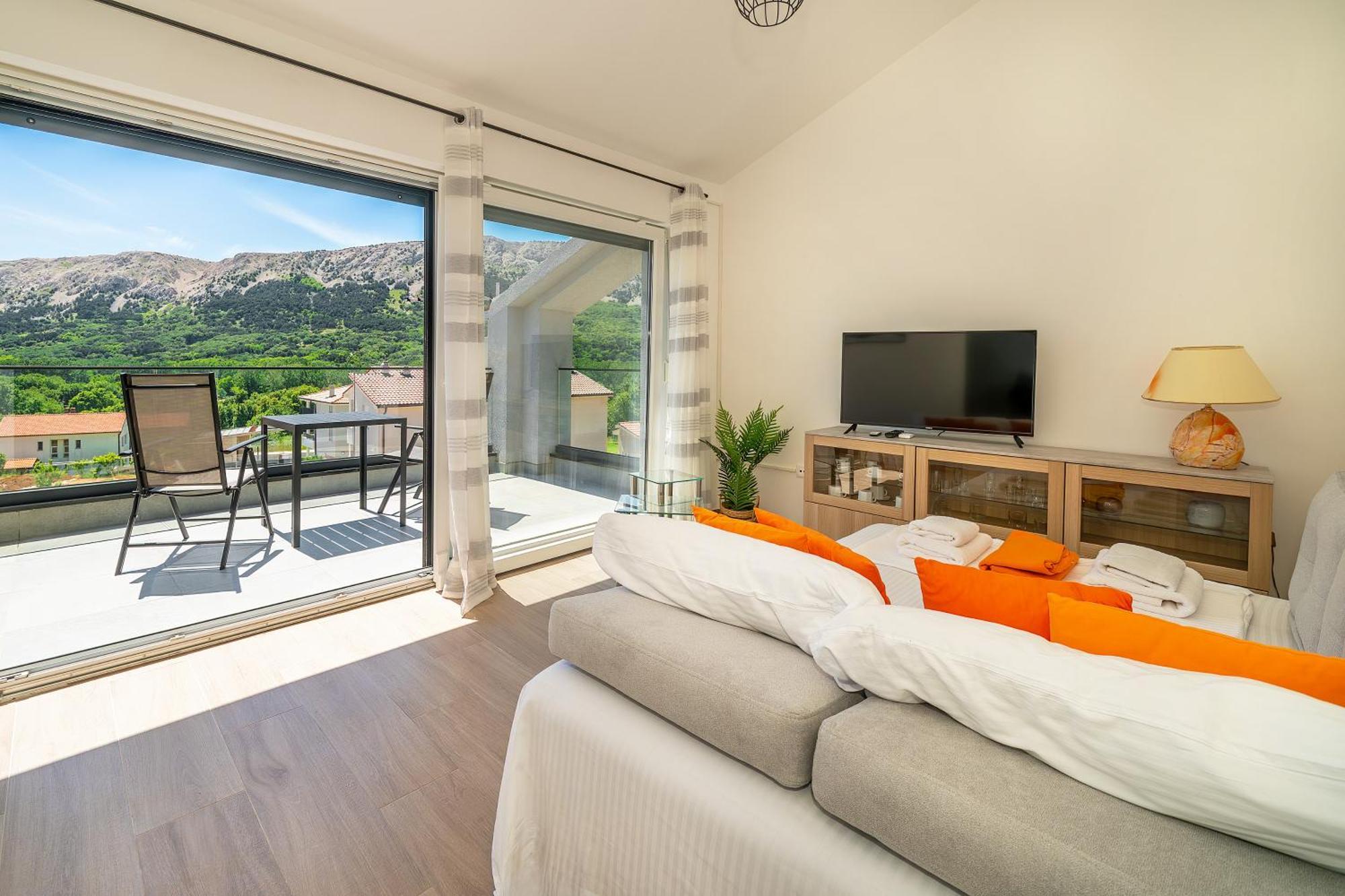 Poolside Apartments Anabella Baška Eksteriør billede