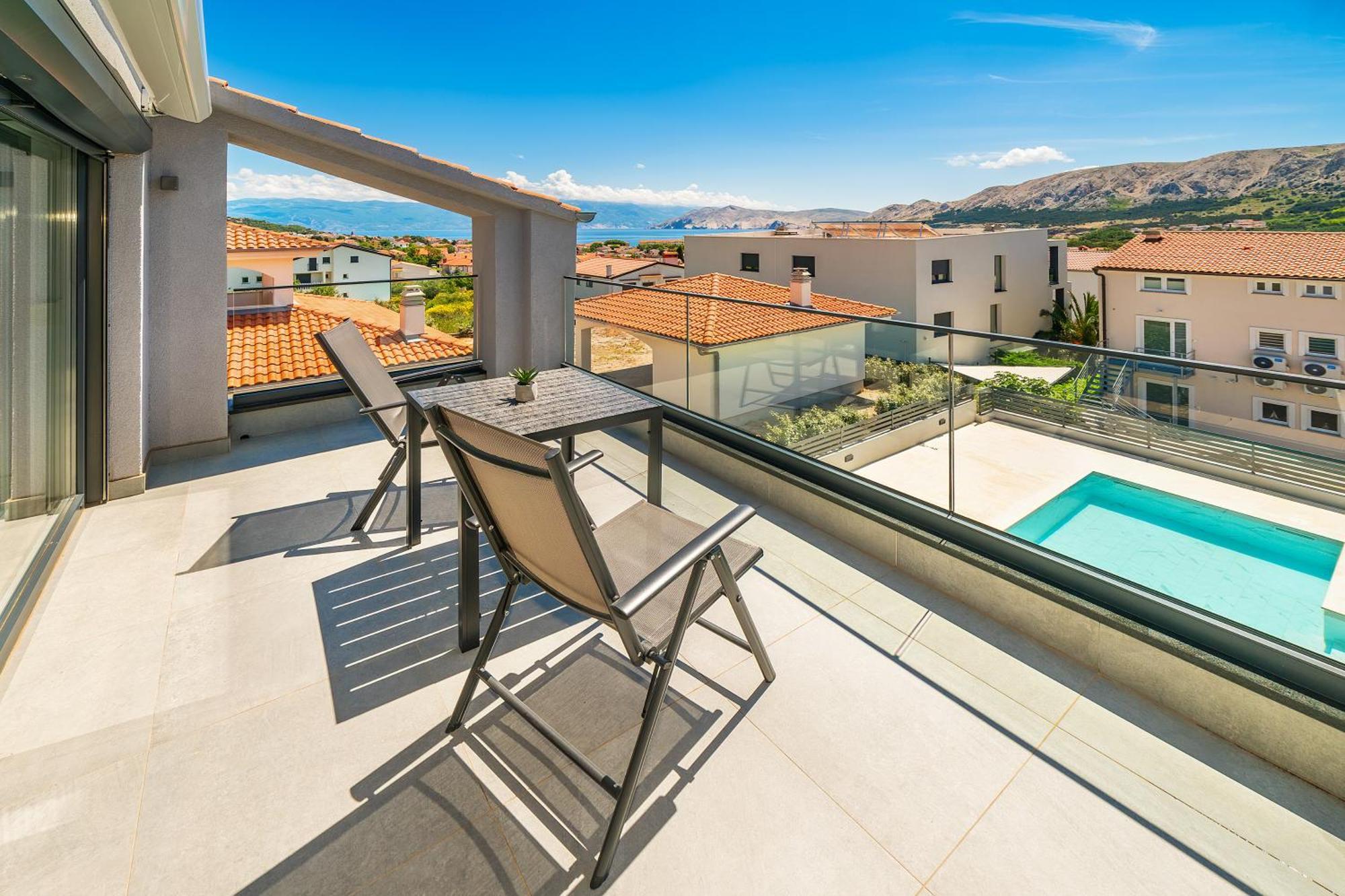 Poolside Apartments Anabella Baška Eksteriør billede